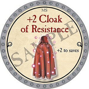 +2 Cloak of Resistance - 2023 (Platinum) - C130