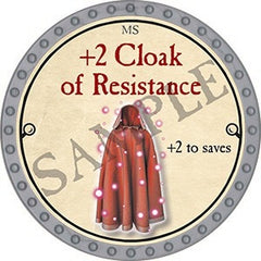 +2 Cloak of Resistance - 2023 (Platinum) - C130
