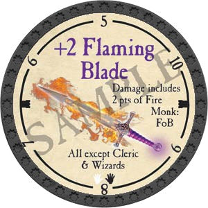 +2 Flaming Blade - 2020 (Onyx) - C100