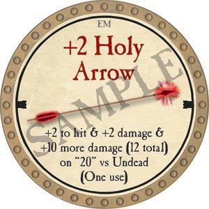 +2 Holy Arrow - 2020 (Gold) - C208