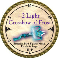 +2 Light Crossbow of Frost - 2010 (Gold) - C26