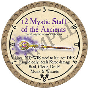 +2 Mystic Staff of the Ancients - 2024 (Gold) - C193