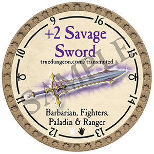 +2 Savage Sword - 2024 (Gold) - C119