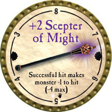 +2 Scepter of Might - 2011 (Gold) - C37