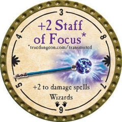 +2 Staff of Focus - 2015 (Gold) - C37
