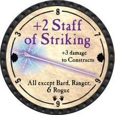+2 Staff of Striking - 2011 (Onyx) - C26