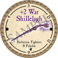 +2 War Shillelagh - 2017 (Gold) - C3