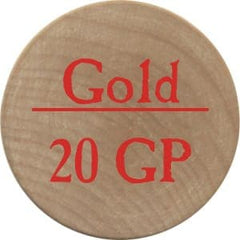 20 Gold Pieces (R) - 2004 (Wooden) - C37