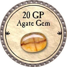 20 GP Agate Gem (C) - 2009 (Platinum) - C132