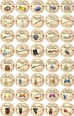 Complete Common/Uncommon/Rare Set - 2010 (Gold) - C139