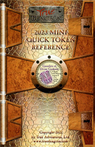 True Dungeon Mini Quick Token Reference 2023