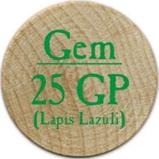 25 GP (Lapis Lazuli) - 2004 (Wooden) - C37