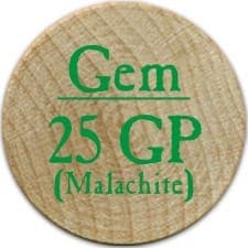 25 GP (Malachite) - 2003 (Wooden) - C37