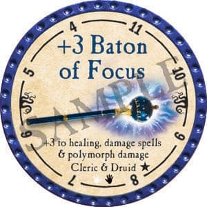 +3 Baton of Focus - 2016 (Blue) - C139