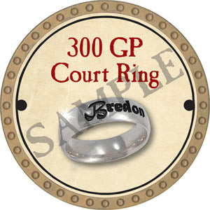 300 GP Court Ring - 2017 (Gold) - C108
