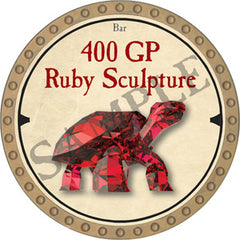400 GP Ruby Sculpture - 2019 (Gold) - C135
