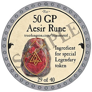 50 GP Aesir Rune - 2025 (Platinum) - C60