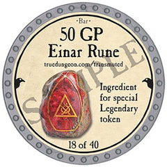 50 GP Einar Rune - 2025 (Platinum) - C1