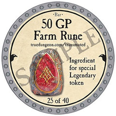 50 GP Farm Rune - 2025 (Platinum) - C184