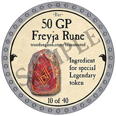 50 GP Freyja Rune - 2025 (Platinum) - C184