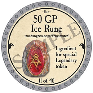 50 GP Ice Rune - 2025 (Platinum) - C209