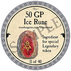 50 GP Ice Rune - 2025 (Platinum) - C184