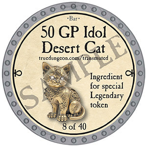 50 GP Idol Desert Cat - 2024 (Platinum) - C200