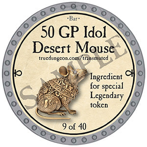 50 GP Idol Desert Mouse - 2024 (Platinum) - C161