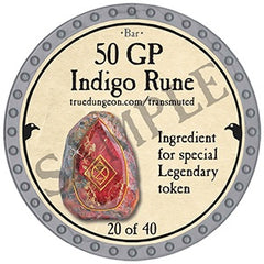 50 GP Indigo Rune - 2025 (Platinum) - C201