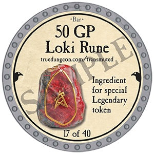 50 GP Loki Rune - 2025 (Platinum) - C209