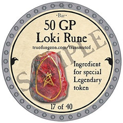50 GP Loki Rune - 2025 (Platinum) - C209