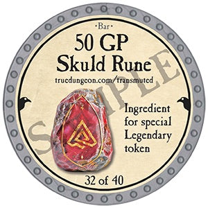 50 GP Skuld Rune - 2025 (Platinum) - C172 – Trent Tokens