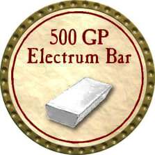 500 GP Electrum Bar - 2007 (Gold) - C37
