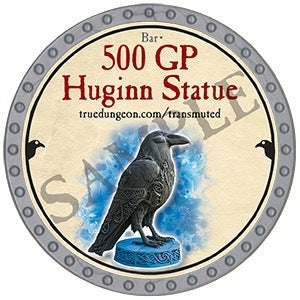 500 GP Huginn Statue - 2025 (Platinum)