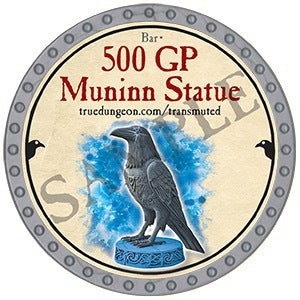 500 GP Muninn Statue - 2025 (Platinum)