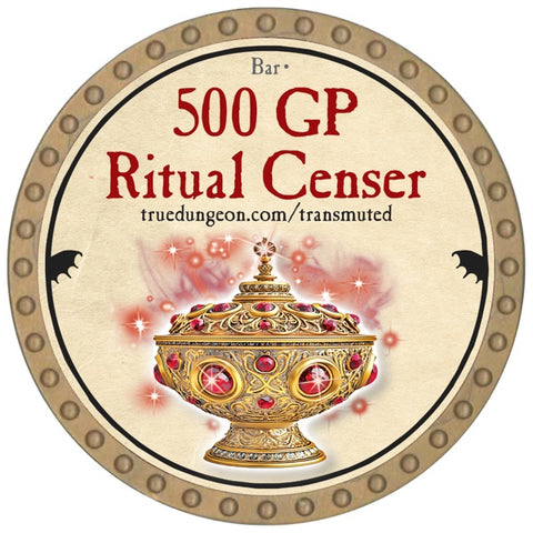 500 GP Ritual Censer - 2026 (Gold) - R