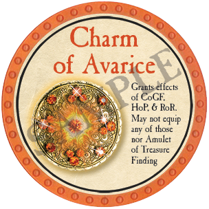 Charm of Avarice - 2019 (Orange) - C53