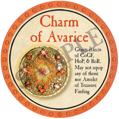 Charm of Avarice - 2019 (Orange) - C53