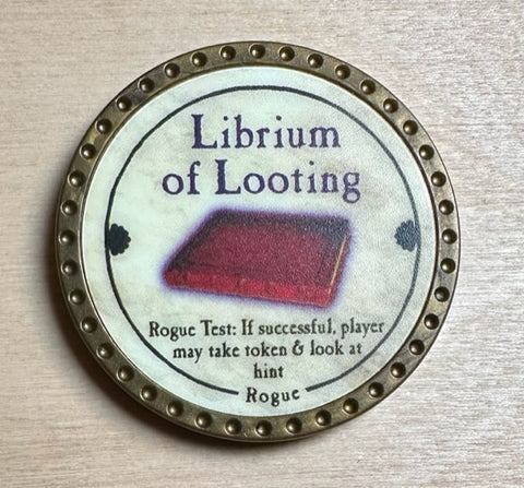 ÜBER-RARE Misprint Librium of Looting - 2011 (Gold)