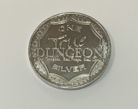 True Dungeon True Fantasy Tavern Silver Coin