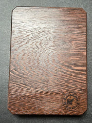 Large Clamshell Token Holder - Wenge Wood (24 Tokens) - C51