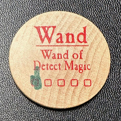 Wand of Detect Magic - 2005a (Wooden) - 1 Charge Used - C37