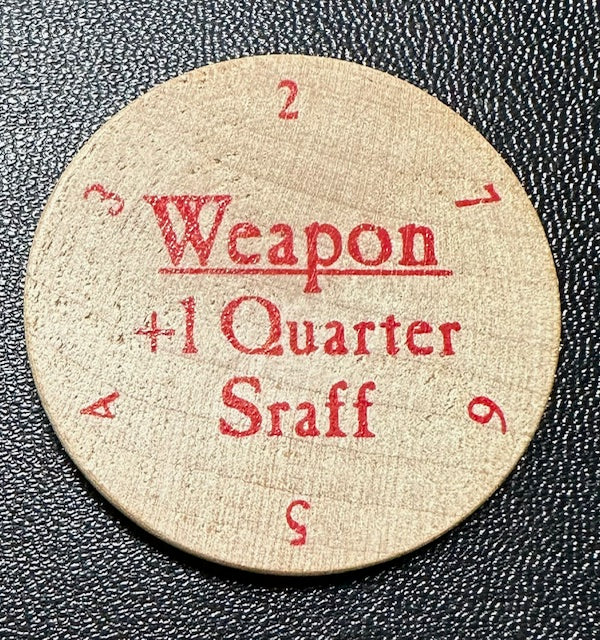 +1 Quarter Sraff - 2005a (Wooden) - C37