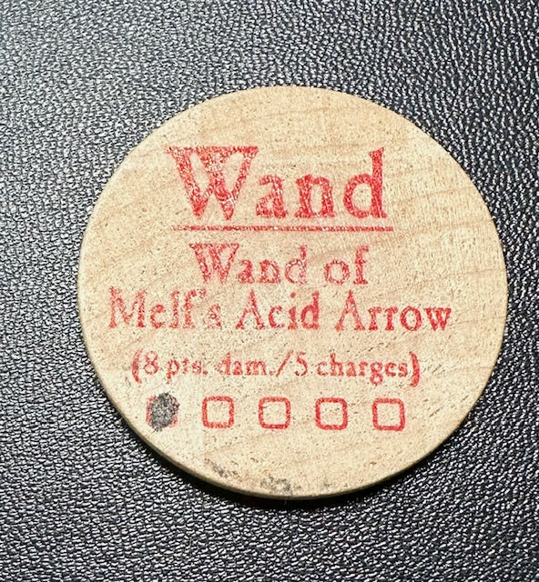 Wand of Melf's Acid Arrow - 2005b (Wooden) - 1 Charge Used - C37