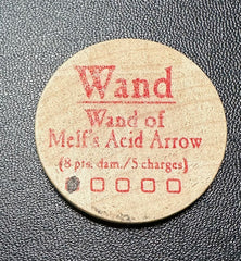 Wand of Melf's Acid Arrow - 2005b (Wooden) - 1 Charge Used - C37