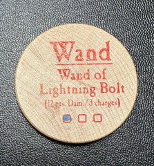 Wand of Lightning Bolt - 2006 (Wooden) - 1 Charge Used [Dot] - C37
