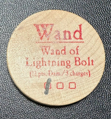 Wand of Lightning Bolt - 2006 (Wooden) - 1 Charge Used [Line] - C37
