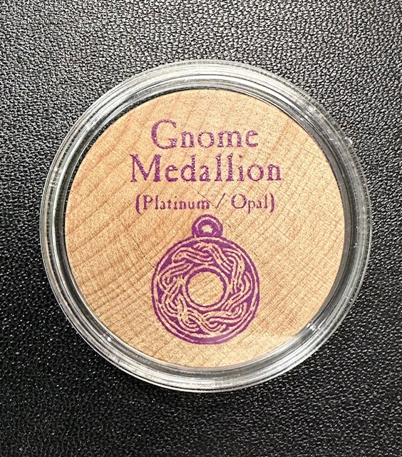 Gnome Medallion (Artisan) - 2006 (Wooden) - Auction