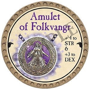Amulet of Folkvangr - 2025 (Gold) - C119