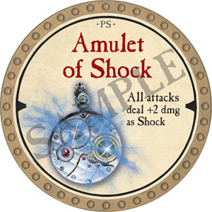 Amulet of Shock - 2019 (Gold) - C130